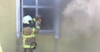 Prizde unutulan şarj cihazı evi yaktı