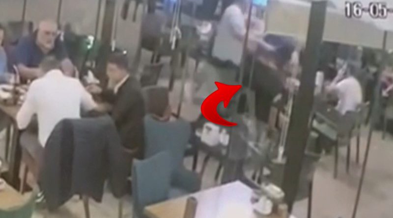 Samsun'da avukata saldırı anı kamerada