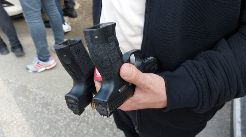 Samsun'da trafikte yol verme kavgasında silahlar ateşlendi