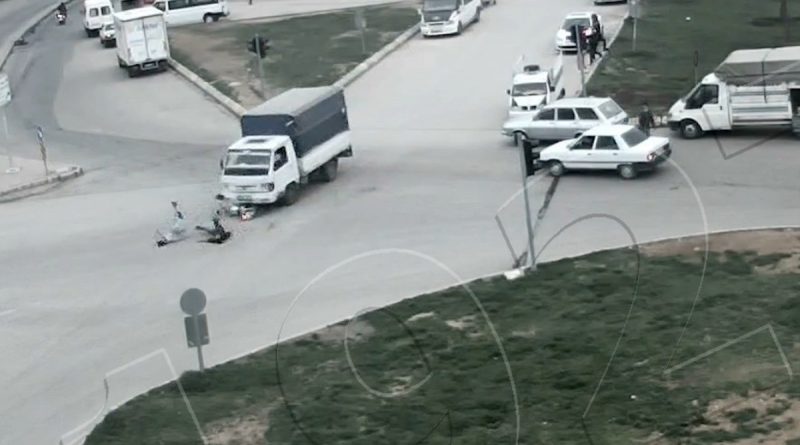 Şanlıurfa'da kaza anları kamerada