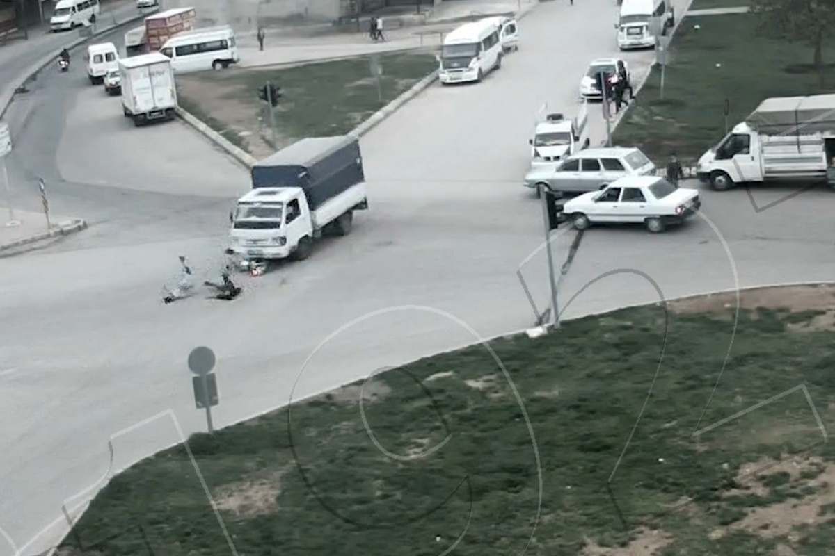 Şanlıurfa'da kaza anları kamerada