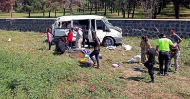 Şanlıurfa'da tarım işçilerini taşıyan minibüs devrildi: 5 yaralı