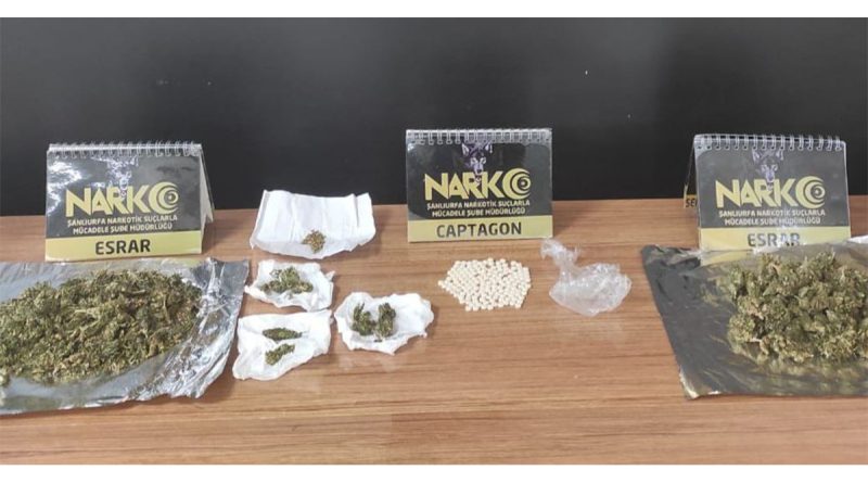 Şanlıurfa’da uyuşturucu operasyonu: 16 gözaltı