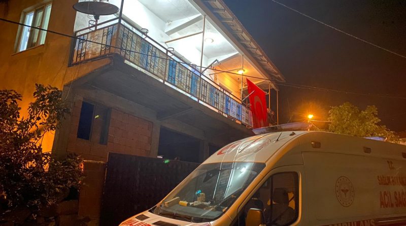 Şehit ateşi Balıkesir'e düştü