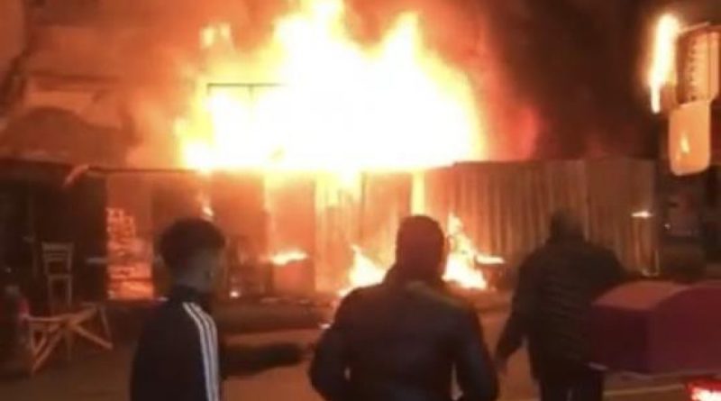 Şişli'de korkutan yangın!