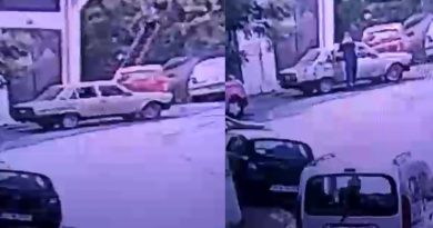 Soygun için tırmandıkları merdiveni de çaldılar