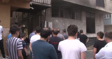 Sultanbeyli’de tekstil atölyesinde korkutan yangın