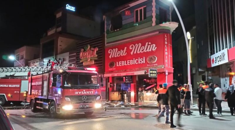 Sungurlu'da binada patlama: 5 yaralı