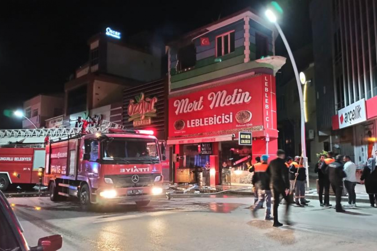 Sungurlu'da binada patlama: 5 yaralı