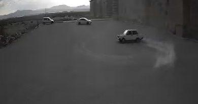 Tarihi hanın önündeki drift 9 bin 125 liraya maloldu