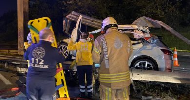 TEM otoyolunda feci kaza: 1 kişi hayatını kaybetti