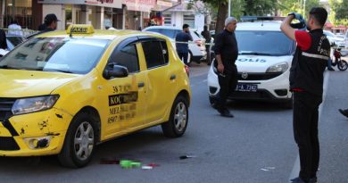 Ticari taksi sahibinin oğlu, önünü kestiği şoförü başından vurarak öldürdü