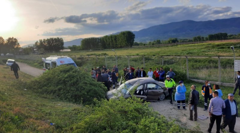 Tokat’ta otomobil şarampole devrildi: 5 yaralı