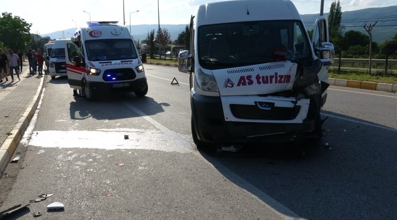 Tokat’ta zincirleme trafik kazası: 6 yaralı