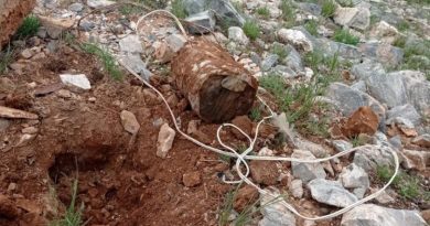 Tunceli’de EYP imha edildi