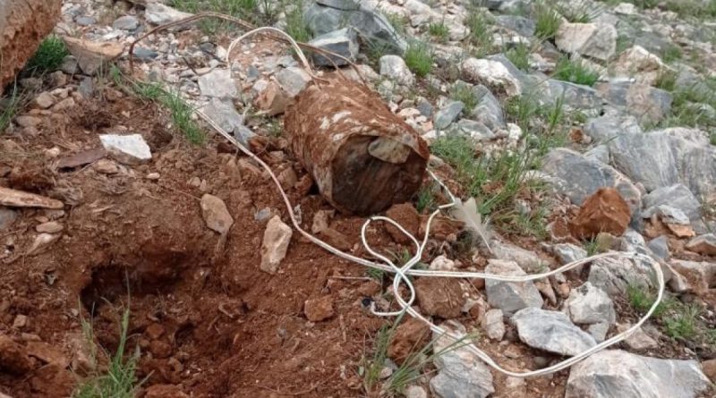 Tunceli’de EYP imha edildi