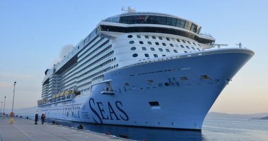 Türkiye'ye gelen en büyük gemi Kuşadası’na ikinci seferini gerçekleştirdi