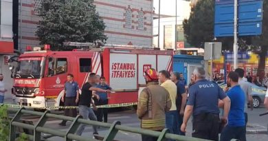 Ümraniye’de korku dolu anlar: Önüne gelene bıçak çekip intihara kalkıştı