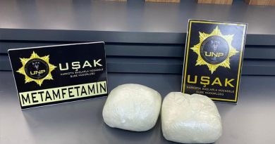 Uşak’ta 4 milyon TL’lik uyuşturucu ele geçirildi