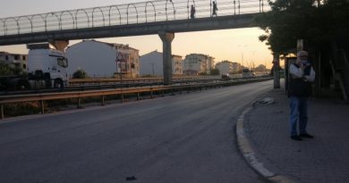 Üst geçitte silahlı saldırıya uğradı