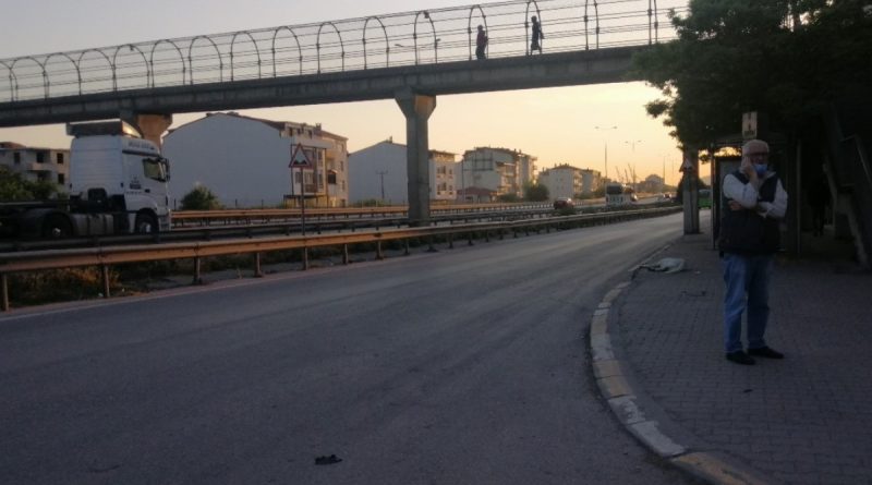 Üst geçitte silahlı saldırıya uğradı