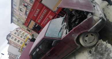 Yanan otomobil paniğe neden oldu