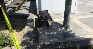 Yattığı bankta ölü bulundu