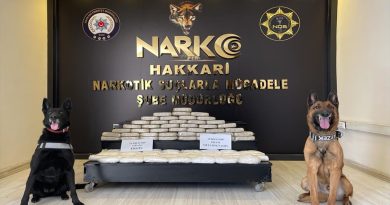Yüksekova'da 41 kilo 200 gram uyuşturucu ele geçirildi