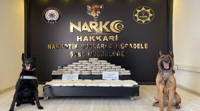 Yüksekova'da 41 kilo 200 gram uyuşturucu ele geçirildi
