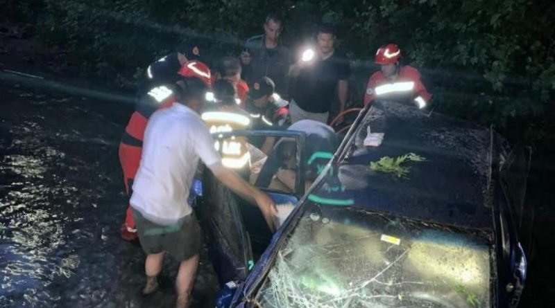 Yuvarlakçay’a uçan araçtaki şahıs kurtarıldı