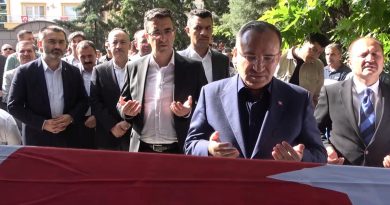 Adalet Bakanı Bozdağ, 29. Ağır Ceza Mahkemesi Başkanı Çağlar'ın cenazesine katıldı