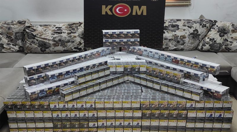 Ağrı’da bir otobüse zulalanmış 4400 paket kaçak sigara ele geçirildi