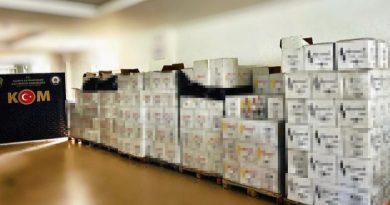 Alanya’da 5 bin 236 şişe kaçak içki ele geçirildi