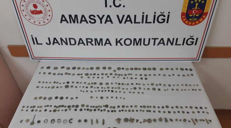 Amasya'da operasyonda 347 tarihi eser ele geçirildi