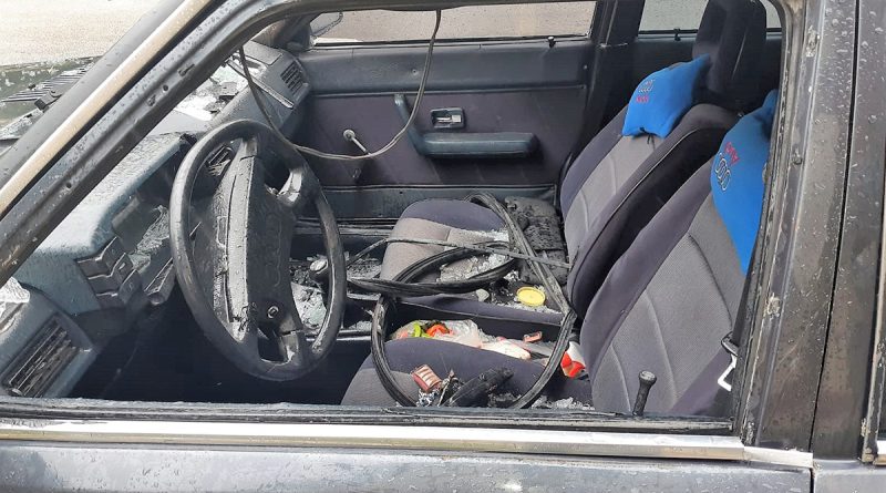 Ankara’da araca taşlı ve sopalı saldırı