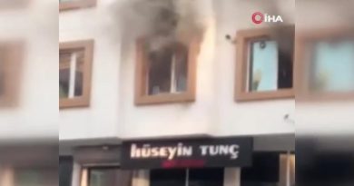 Ankara’da dairede çıkan yangın paniğe sebep oldu