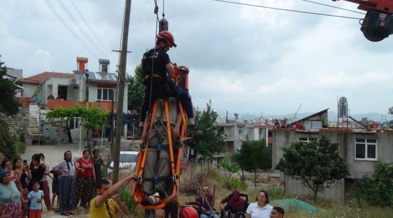 Antalya'da film sahnelerini aratmayan kurtarma operasyonu