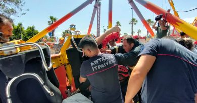Antalya’da lunaparkta salıncak platformdan çıktı, 2 çocuk yaralandı