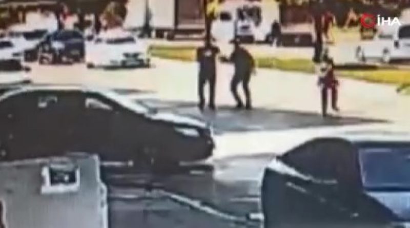 Avcılar'da cinayet anı kamerada