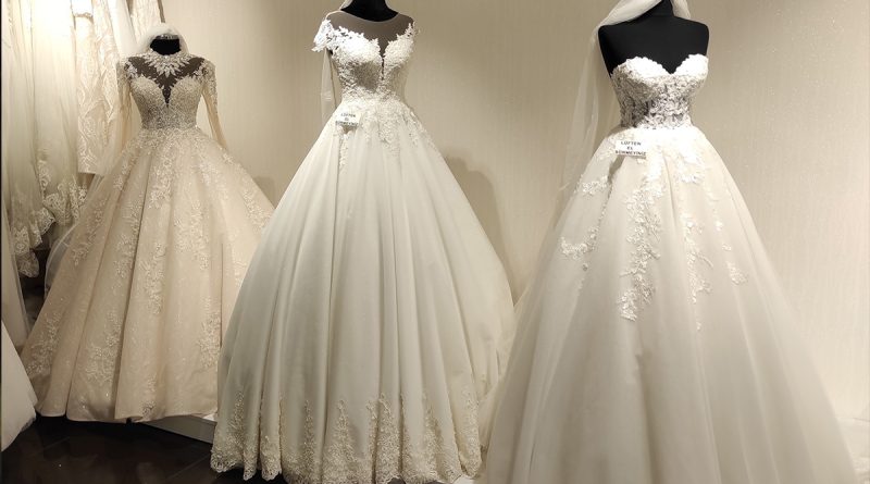 Avrupa ve ABD'ye gelinlikler Türkiye'den