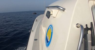 Aydın’da 15 düzensiz göçmen kurtarıldı