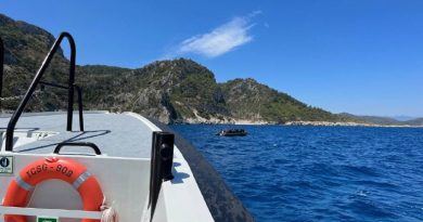 Aydın’da 39 düzensiz göçmen kurtarıldı !