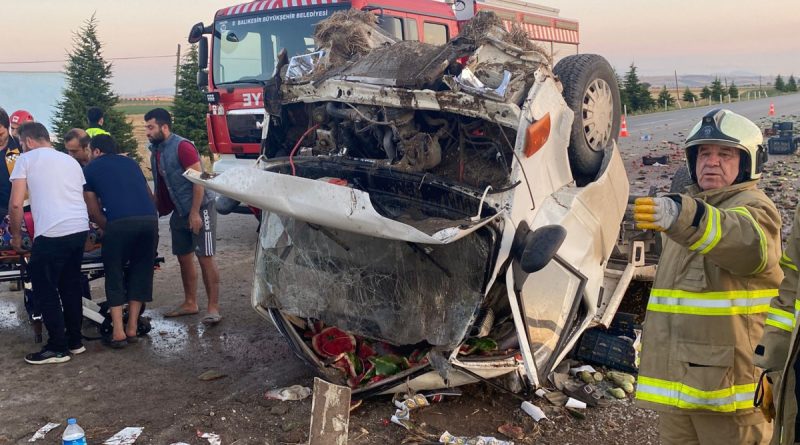Bandırma’da trafik kazası: 4 yaralı