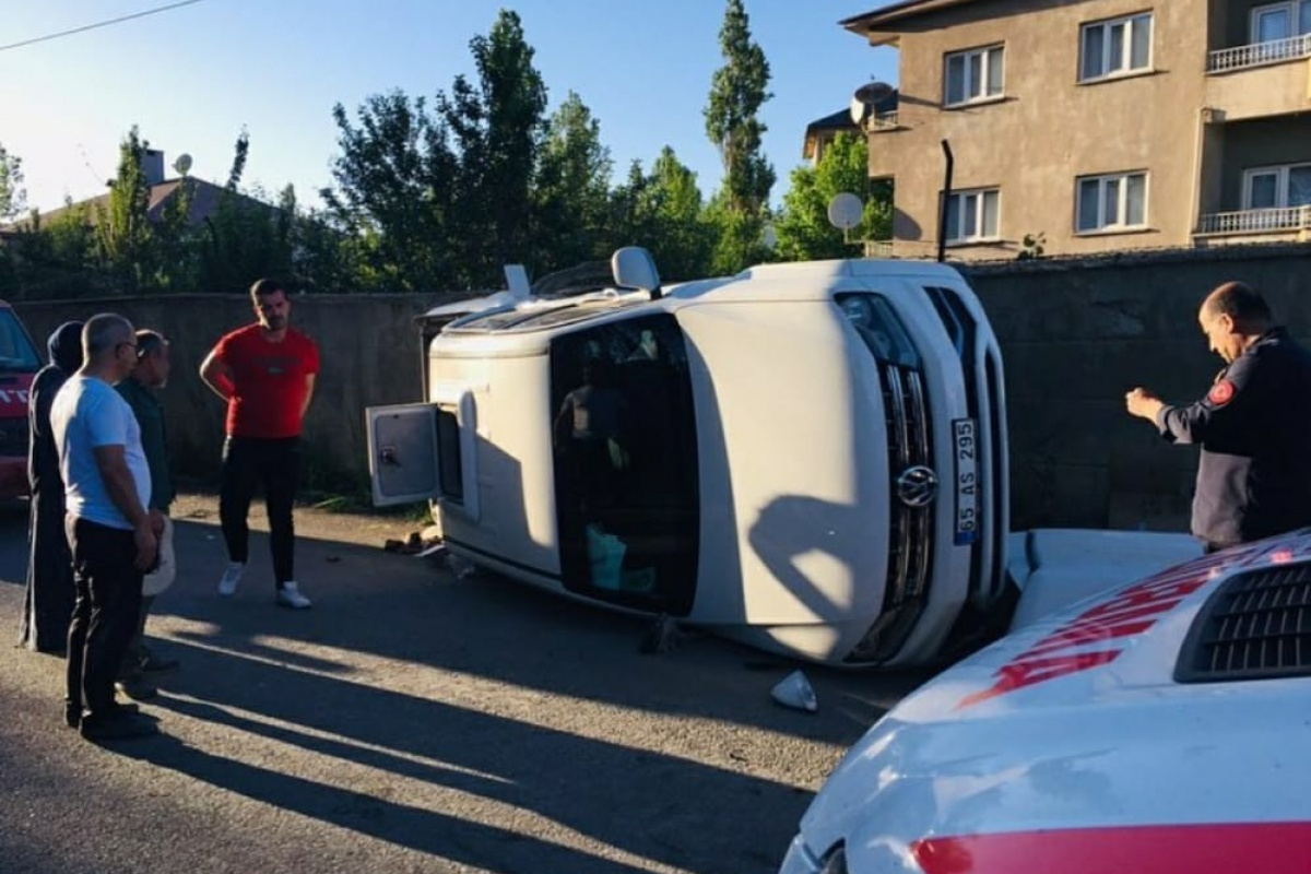 Başkan Büyüksu trafik kazası geçirdi