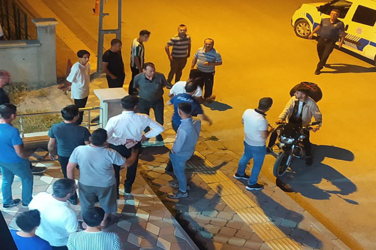 Başkent'te bıçaklı kavga