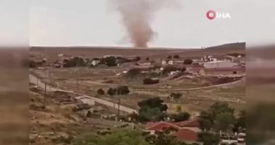 Başkent'te hortum paniği