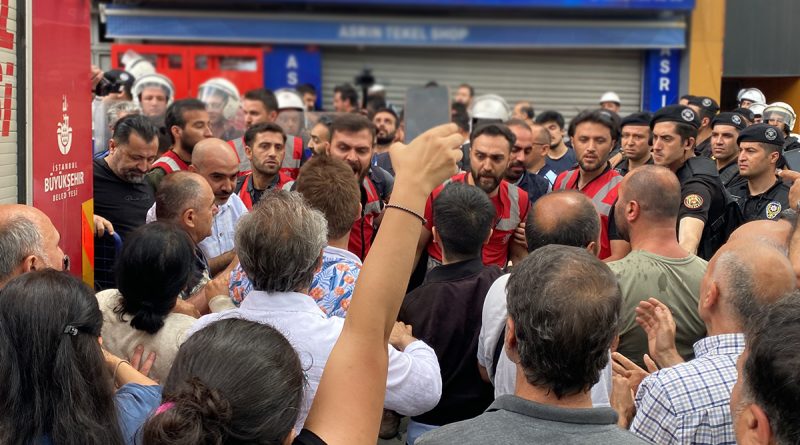 Beyoğlu'nda kentsel dönüşüm gerginliği