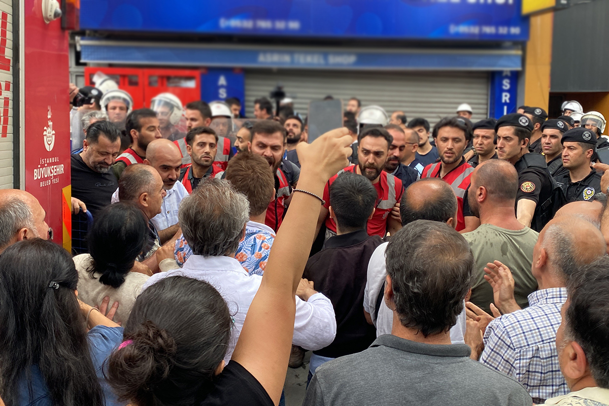 Beyoğlu'nda kentsel dönüşüm gerginliği