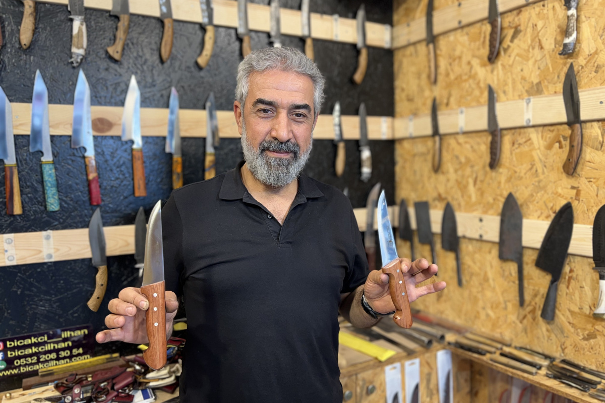 Bıçakçıların Kurban Bayramı mesaisi başladı