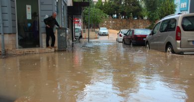 Bilecik'te sağanak yağış etkili oldu
